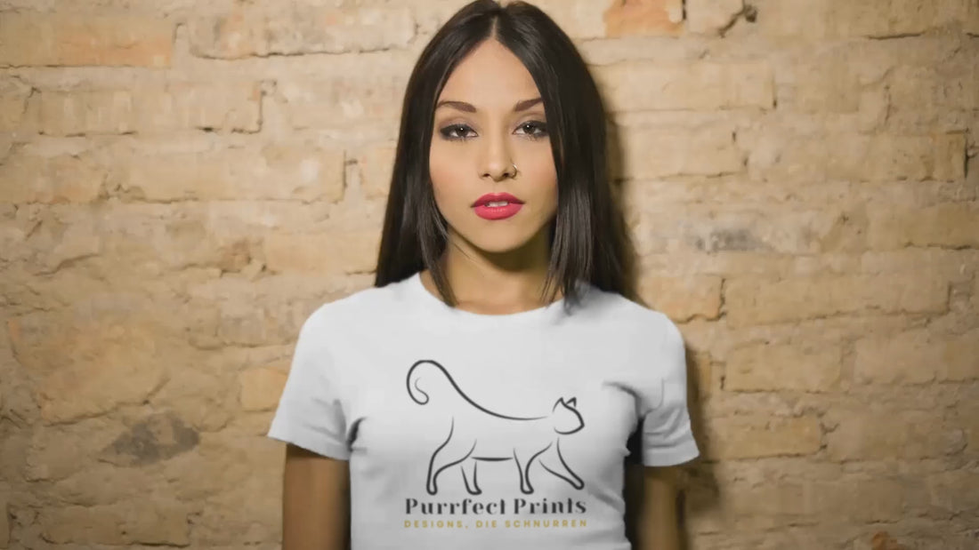 Lifestyle-Video mit Katzenliebhaber-Designs von Purrfect Prints